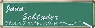 Jana Schluder Visitenkarte